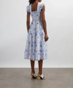 Hill House Home Dresses^Blue Sweet Peas Ellie Nap Dress
