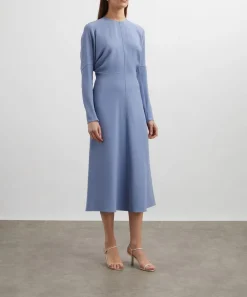 Victoria Beckham Dresses^Bluebell Long Sleeve Dolman Midi Dress