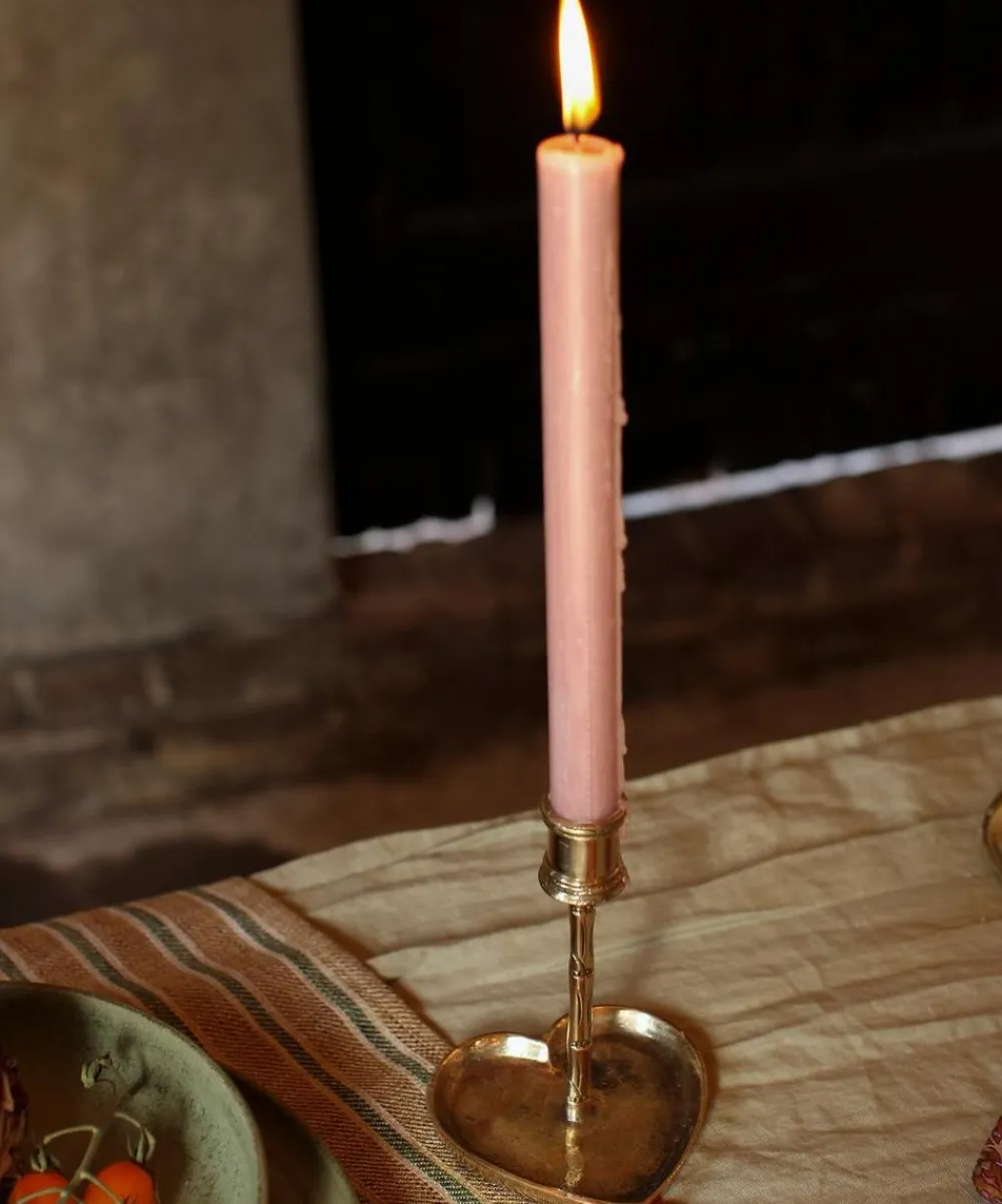 Doing Goods Candles & Candle Holders^Bodhi Bamboo Heart Candlestick Holder