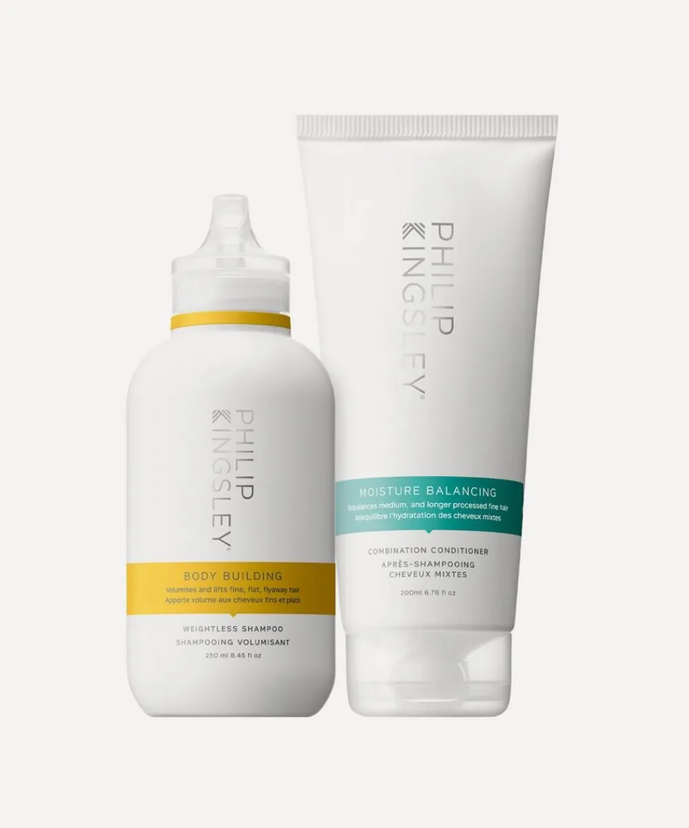 Philip Kingsley Shampoo^Body Building and Moisture Balancing Duo