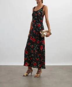 RIXO Dresses^Bondi Silk Midi Dress
