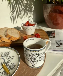 Twig New York Mugs^Bonjour Mon Amour Mug