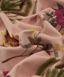Liberty Interiors Furnishing Fabrics^Botanical Flora Wellington Velvet in Lacquer