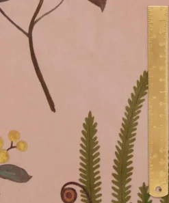 Liberty Interiors Furnishing Fabrics^Botanical Flora Wellington Velvet in Lacquer