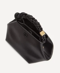 Ganni Bags^Bou Black Knotted Handle Bag