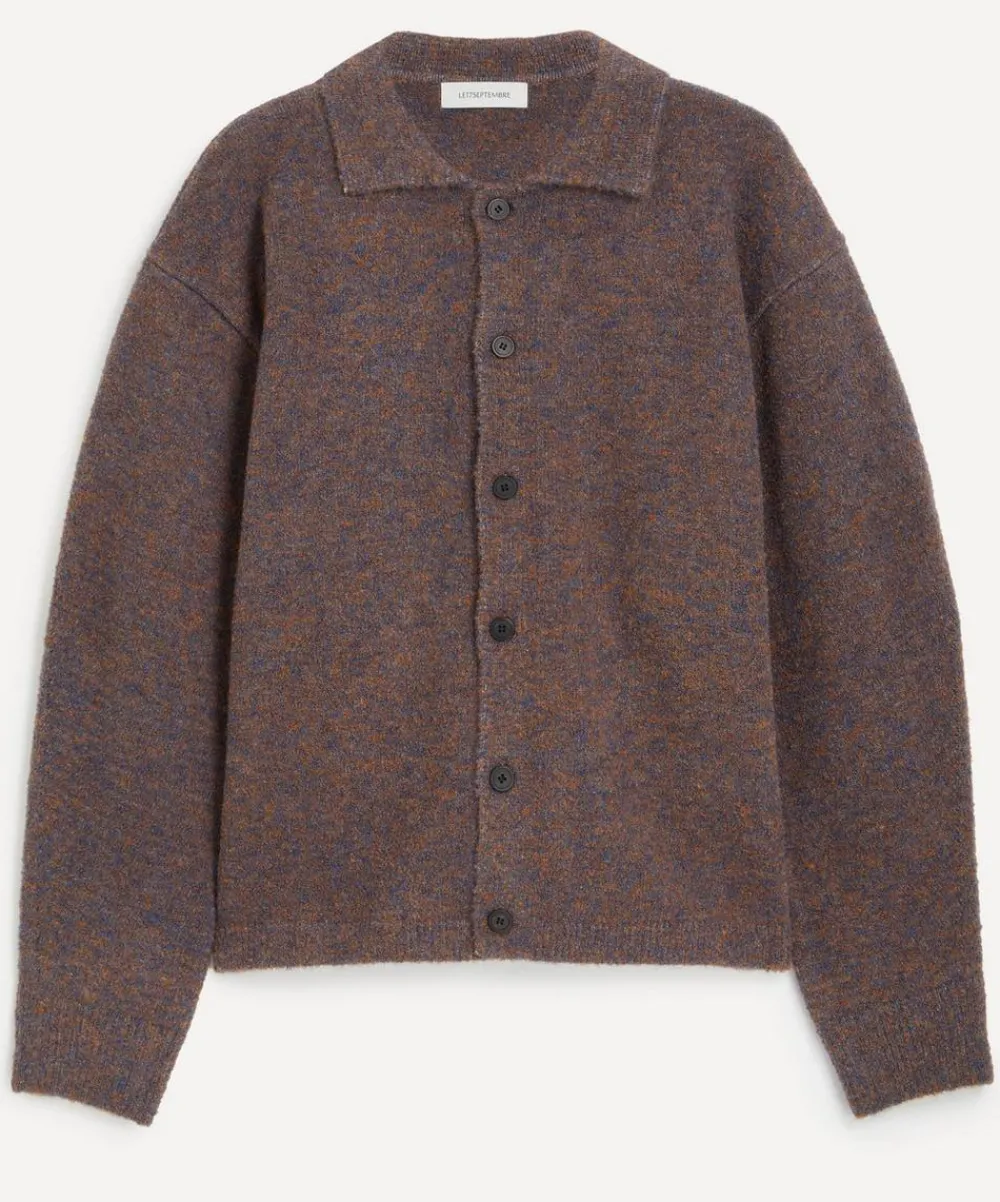 Le17septembre Knitwear & Sweats^Boucle Button-Down Cardigan