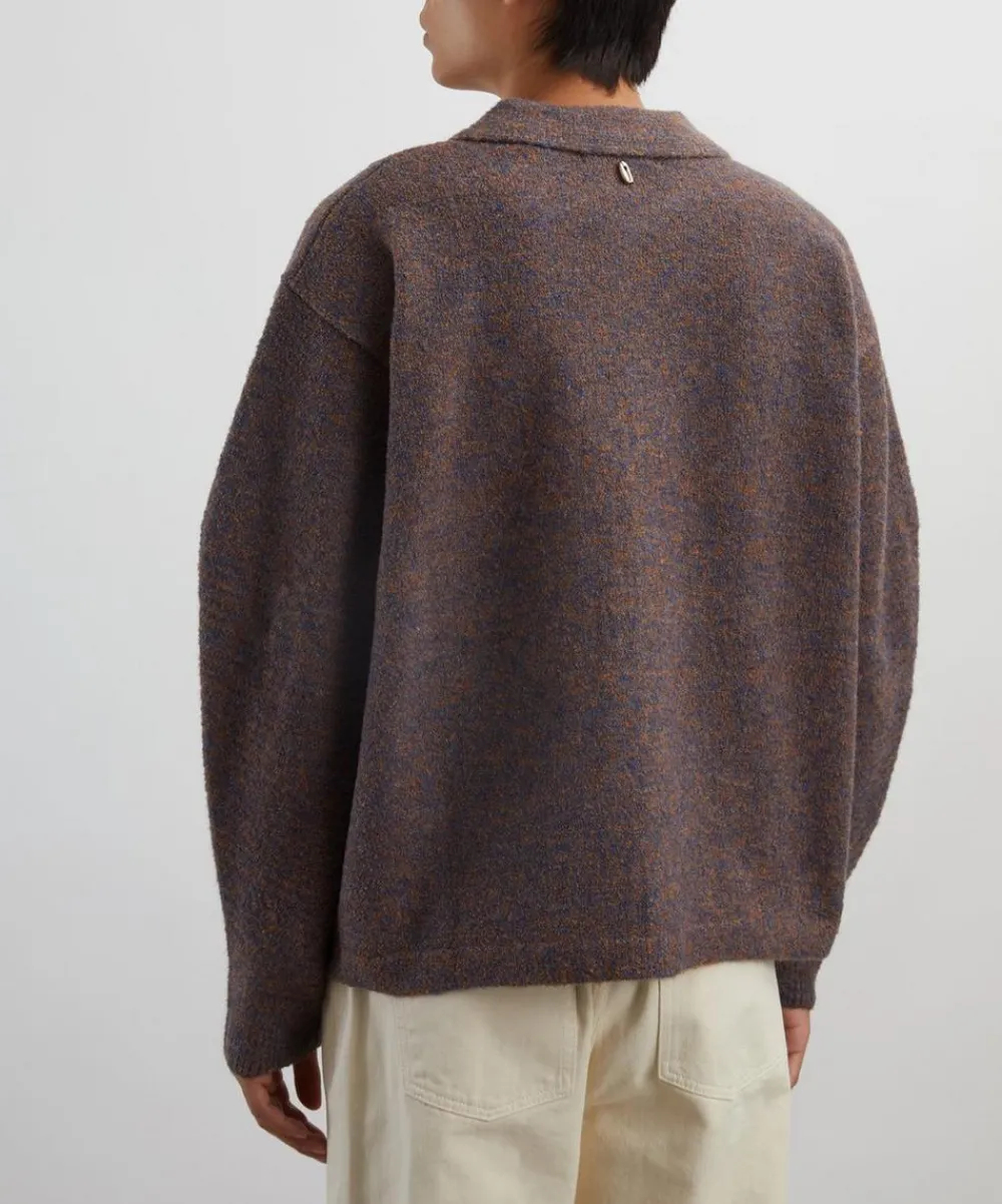 Le17septembre Knitwear & Sweats^Boucle Button-Down Cardigan