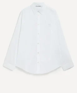Acne Studios Shirts^Bow-Embroidered Long Sleeve Shirt