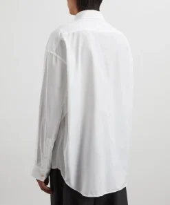 Acne Studios Shirts^Bow-Embroidered Long Sleeve Shirt