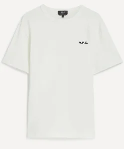 A.P.C. Tops^Boxy Petit VPC Logo T-Shirt