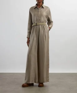 Max Mara Tops^Brama Printed Silk Cropped Shirt