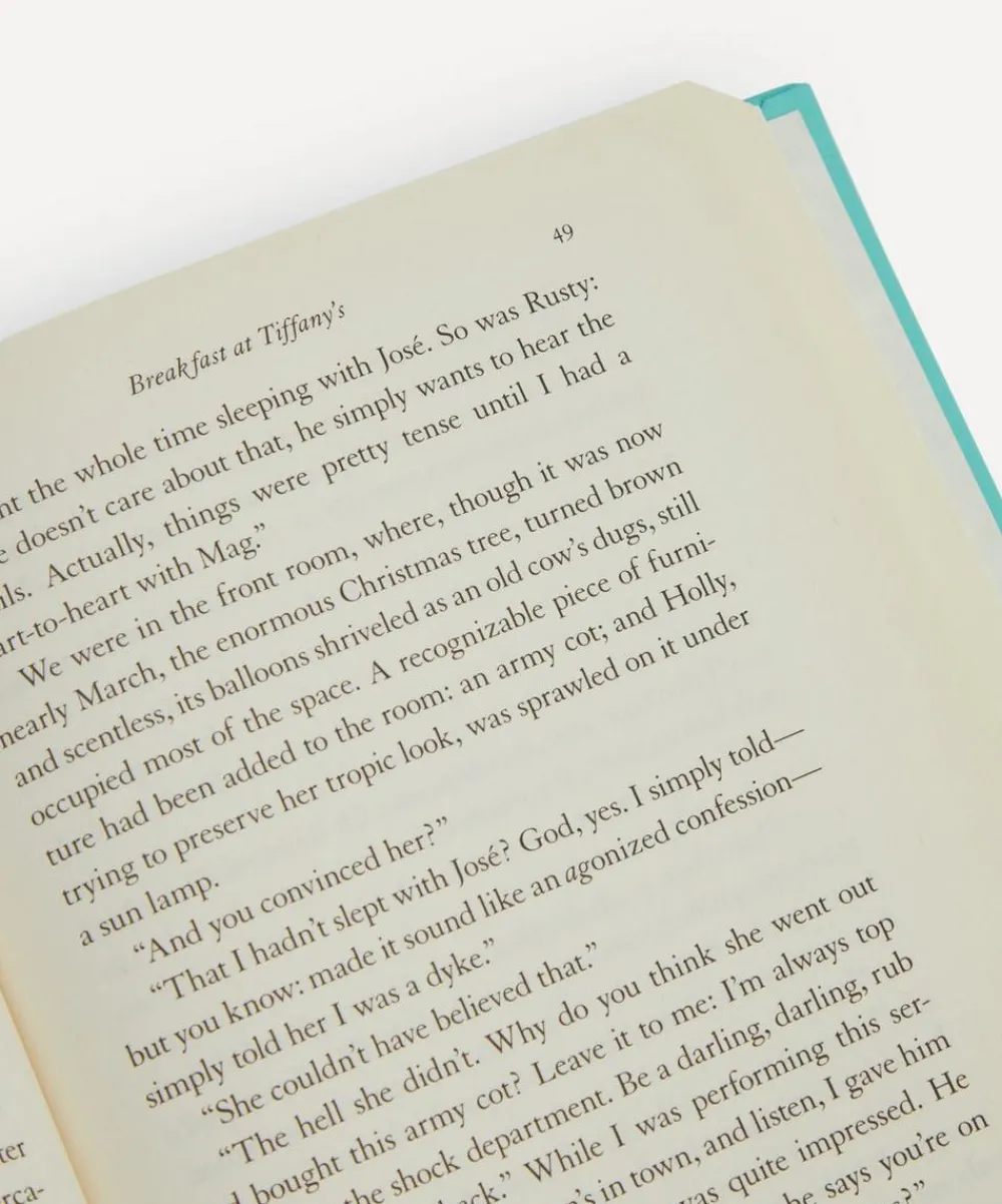 Graphic Image Stationery And Games^Breakfast at Tiffany's Leather Bound Book