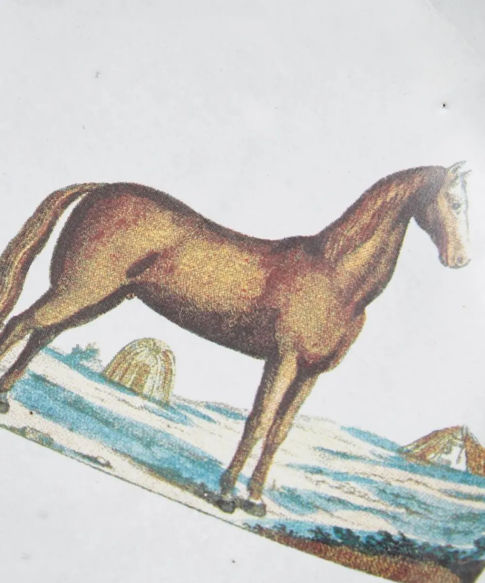 Astier de Villatte Tableware^Brown Horse Dish