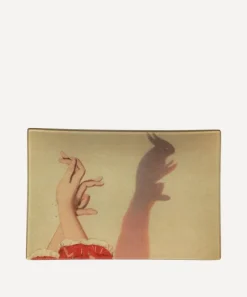 John Derian Stationery And Games^Bunny Shadow Puppet Tray