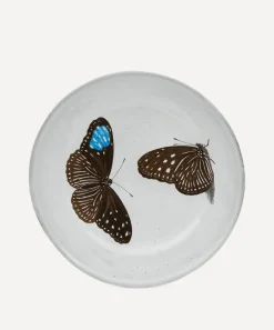 Astier de Villatte Tableware^Butterfly Plate