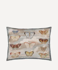 John Derian Cushions^Butterfly Studies Parchment Cushion
