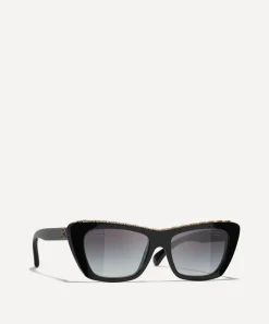 CHANEL Sunglasses & Glasses^Butterfly Sunglasses