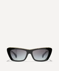 CHANEL Sunglasses & Glasses^Butterfly Sunglasses