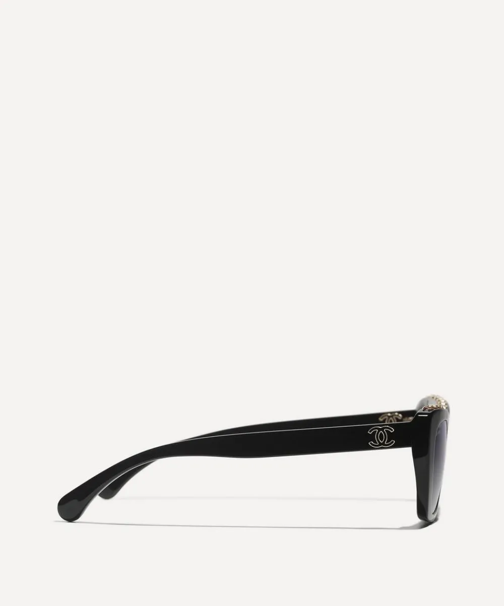 CHANEL Sunglasses & Glasses^Butterfly Sunglasses