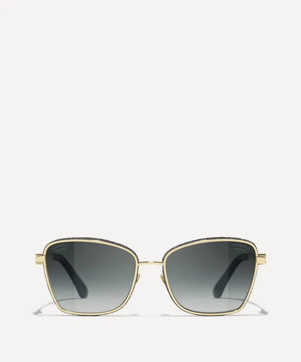 CHANEL Sunglasses & Glasses^Butterfly Sunglasses