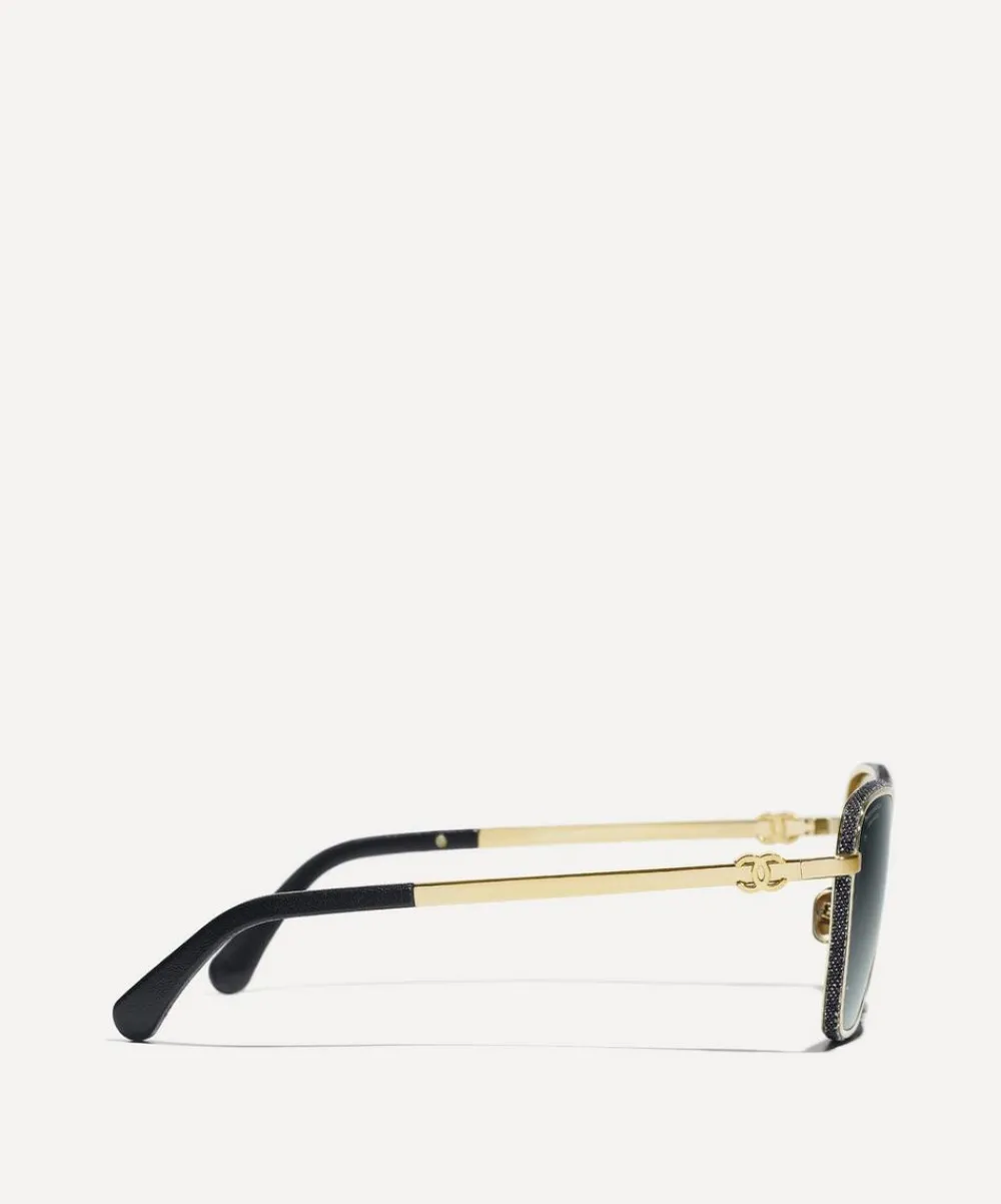 CHANEL Sunglasses & Glasses^Butterfly Sunglasses