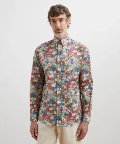 Liberty Shirts^Button-Down Regular Fit Cotton Shirt in Thorpe Fields