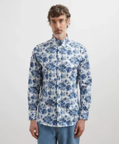 Liberty Shirts^Button-Down Regular Fit Cotton Shirt in Madeleine Anemone