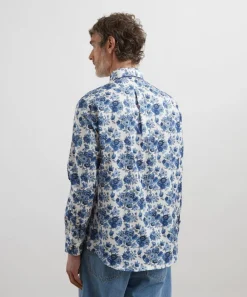 Liberty Shirts^Button-Down Regular Fit Cotton Shirt in Madeleine Anemone