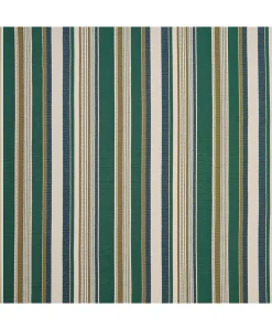 Liberty Interiors Furnishing Fabrics^Cabana Stripe Dixster in Jade – Outdoor