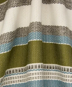 Liberty Interiors Furnishing Fabrics^Cabana Stripe Dixster in Pewter – Outdoor