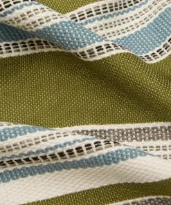 Liberty Interiors Furnishing Fabrics^Cabana Stripe Dixster in Pewter – Outdoor