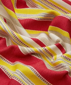 Liberty Interiors Furnishing Fabrics^Cabana Stripe Dixster in Lacquer – Outdoor