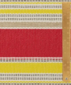 Liberty Interiors Furnishing Fabrics^Cabana Stripe Dixster in Lacquer – Outdoor
