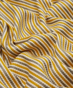 Liberty Interiors Furnishing Fabrics^Candy Stripe Harlow in Fennel – Outdoor
