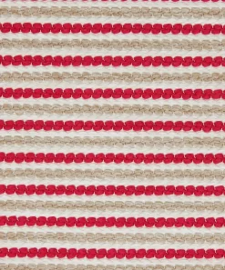 Liberty Interiors Furnishing Fabrics^Candy Stripe Harlow in Lacquer – Outdoor