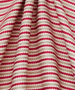 Liberty Interiors Furnishing Fabrics^Candy Stripe Harlow in Lacquer – Outdoor
