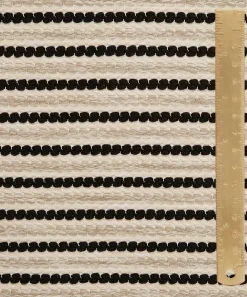 Liberty Interiors Furnishing Fabrics^Candy Stripe Harlow in Pewter – Outdoor