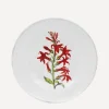 Astier de Villatte Tableware|Kitchen^Cardinal Flower Soup Plate