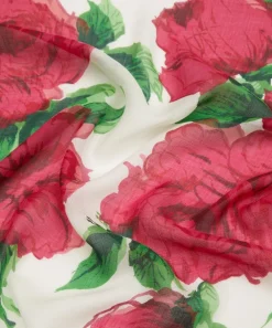 Liberty Scarves^Carline Blur 70x200 Wool-Silk Scarf