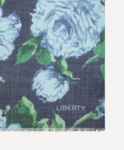 Liberty Scarves^Carline Blur 70x200 Wool-Silk Scarf