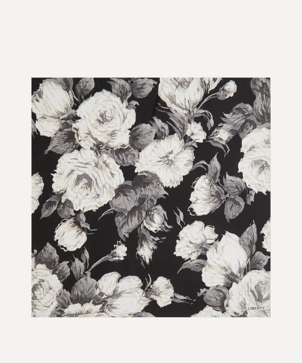 Liberty Scarves^Carline Haze 90x90 Silk Scarf