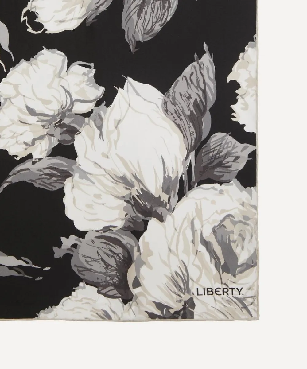 Liberty Scarves^Carline Haze 90x90 Silk Scarf
