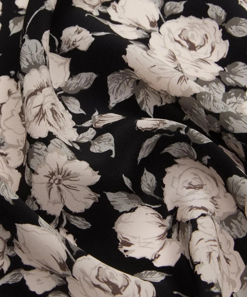 Liberty Fabrics Classic Silks|Crepe De Chine^Carline Rose Crepe de Chine