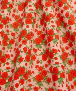Liberty Fabrics Classic Silks|Crepe De Chine^Carline Rose Crepe de Chine