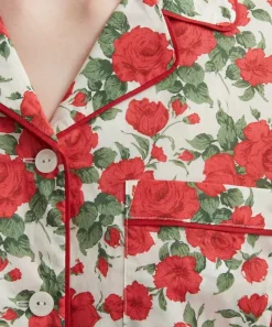 Liberty Sleepwear^Carline Rose Tana Lawn™ Cotton Short Pyjama Set