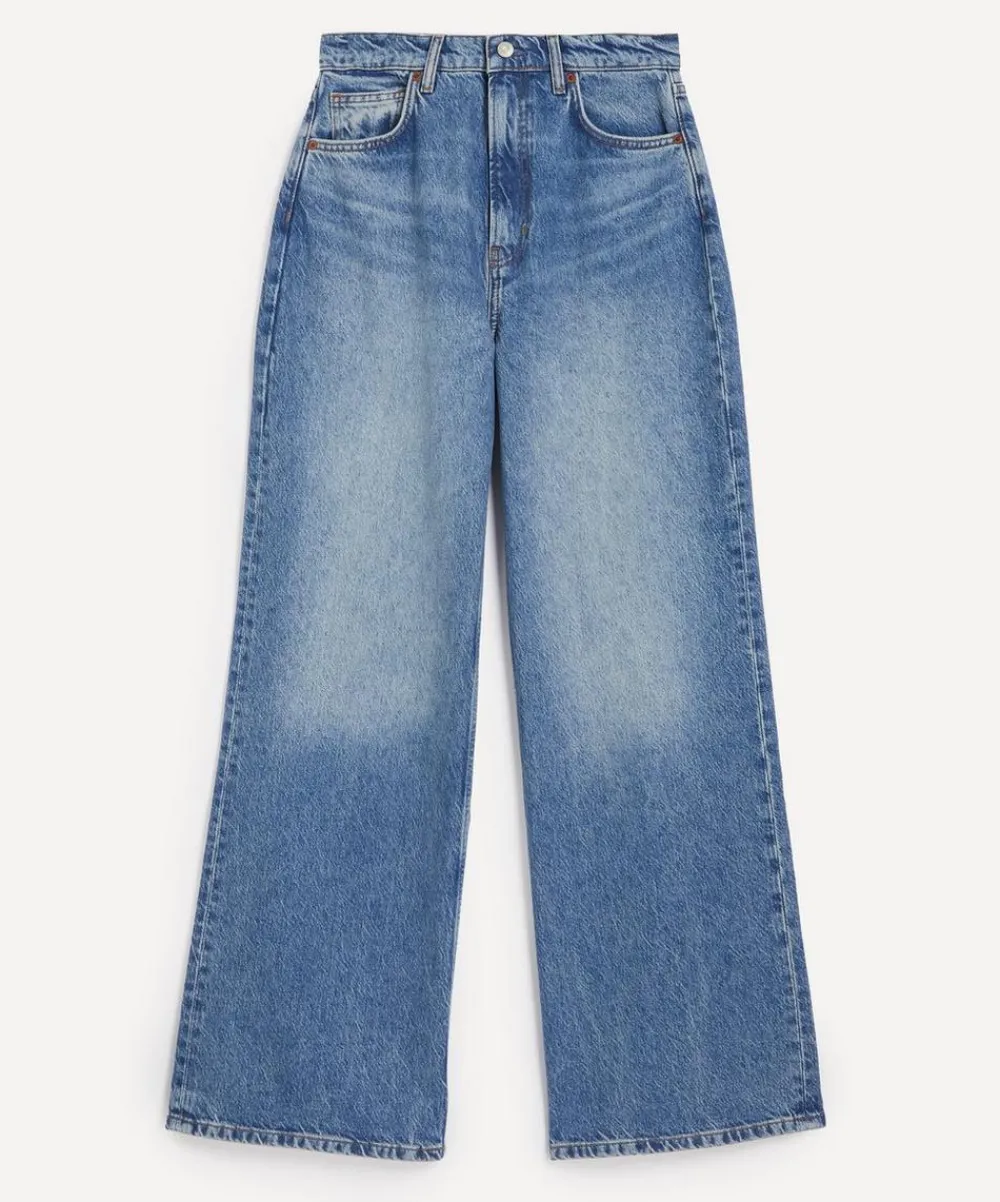 Reformation Jeans^Cary High-Rise Slouchy Wide-Leg Jeans