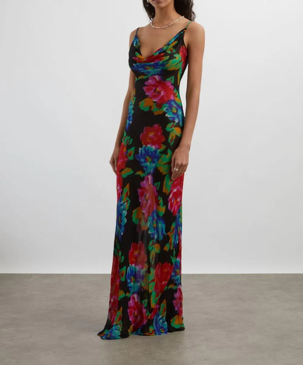 Rat & Boa Dresses^Casablanca Oversized Floral Maxi Dress