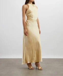 Reformation Dresses^Cassette Blonde Silk Dress