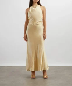 Reformation Dresses^Cassette Blonde Silk Dress