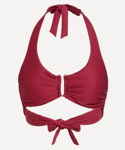 Heidi Klein Swimwear^Cassis U-Bar Halterneck Top